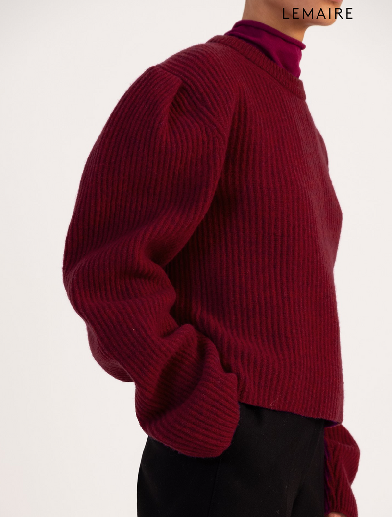 [LEMAIRE] 르메르 볼륨 스웨터 / 3색상